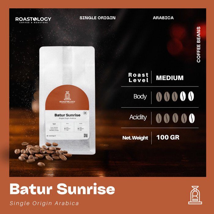 

Bali Kintamani Grade No.1 Arabica 100gr Coffee Beans