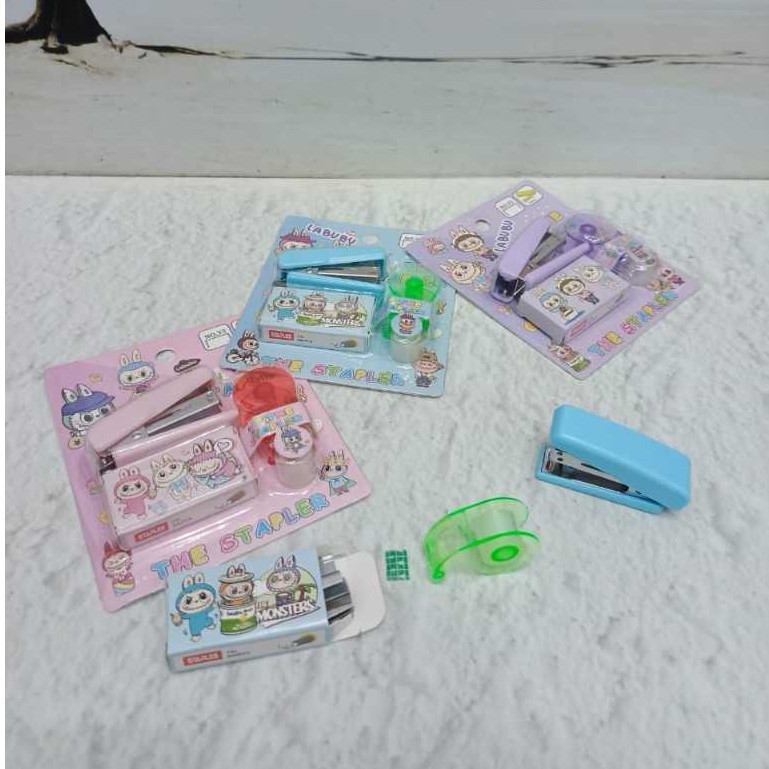 

STAPLER MINI LUCU FANCY/HEKTER STAPLES SANRIO LABUBU