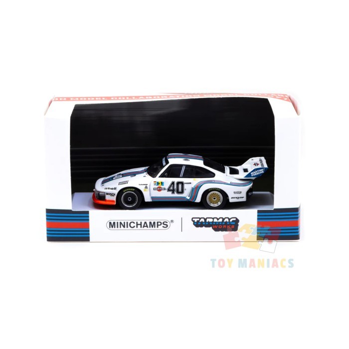 DIECAST Minichamps x Tarmac Works 1/64 Porsche 935/76 24h Le Mans 1976 #40