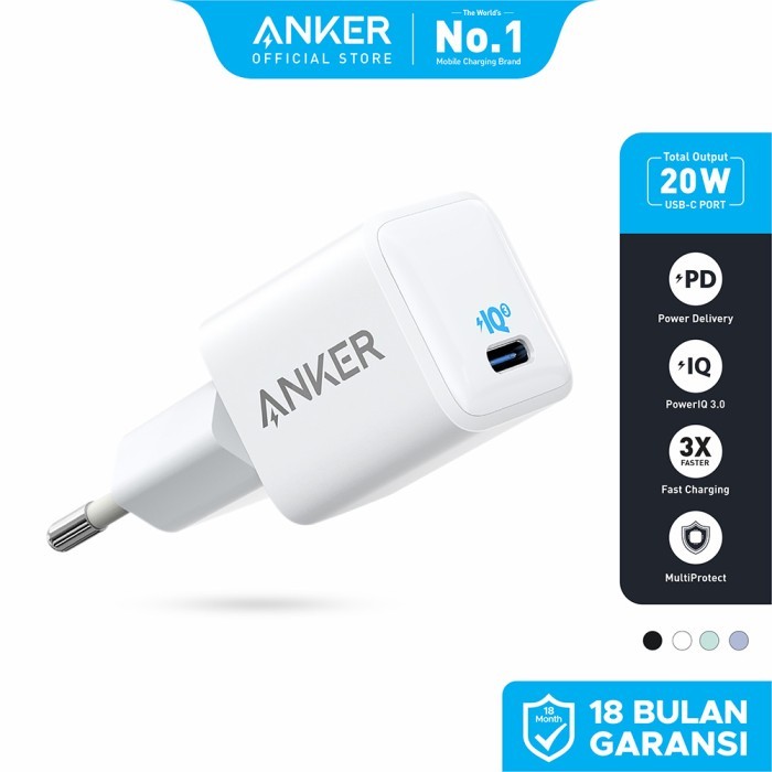 Anker Powerport III Nano - Wall Charger 20W PD - A2633