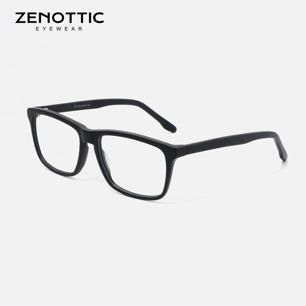 

ZENOTTIC Fashion Man Square Spectacle Eyeglass Frames Men For Prescription Glasses Frame Male 270