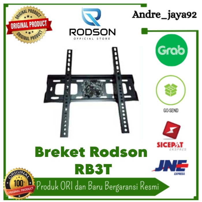 Bracket Tv Flat Panel TV Wall Mount TV LED LCD Rodson RB3T 17-43Inch