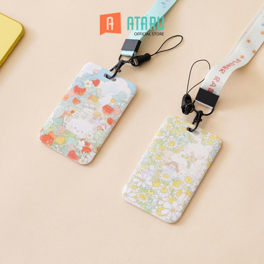 

Ataru Holder Id Card Print 27 Tempat Kartu Lanyard Name Tag Holder Id Card Holder Lucu