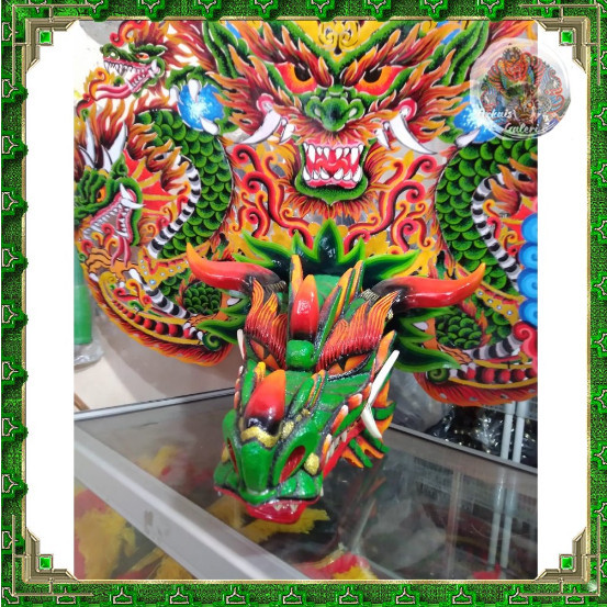 TERMURAH Barongan kayu anak / barongan caplok kayu / barongan anak caplok kayu murah / baraongan kay