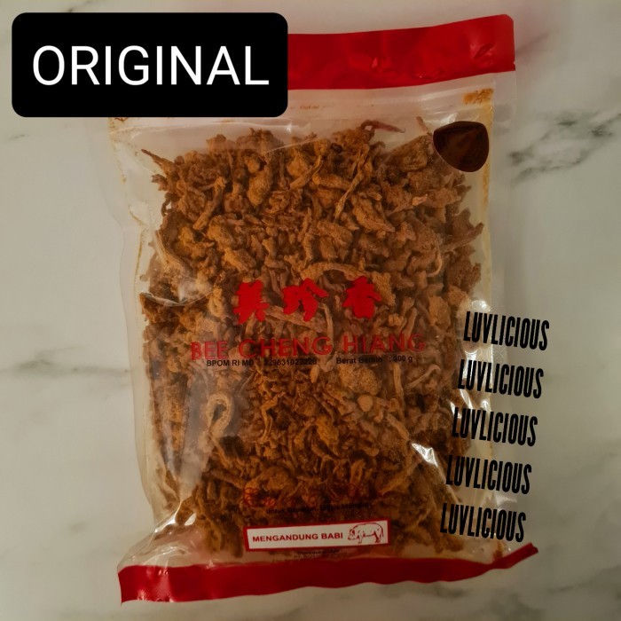 

TM BEE CHENG HIANG ORIGINAL CRISPY PORK FLOSS ABON BABI SERAT GARING
