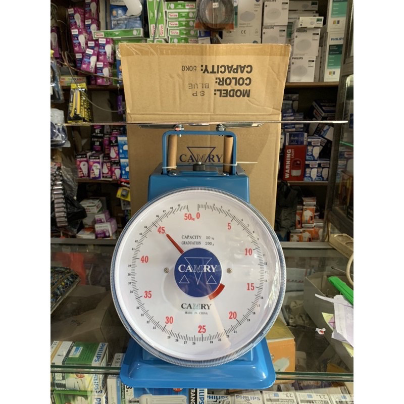 TIMBANGAN DUDUK JARUM ANALOG DATAR ASIA CAMRY 50kg 50 kg TIMBANGAN LAUNDRY BUAH DLL