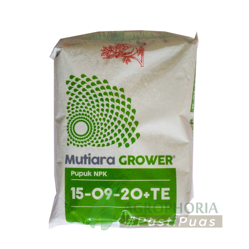 Pupuk NPK Mutiara Grower Kemasan Asli 1 kg