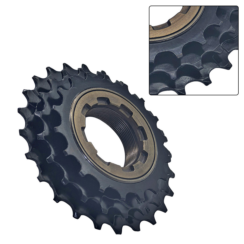 Folding Bicycle Freewheel  18-21-24T 3speed Flywheel Single Speed Sprocket Gear Bike Flywheels Repla