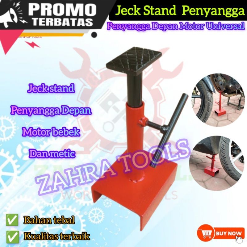 JACK STAND Motor penyangga Ganjal Mesin Motor Matic Bebek Sport Dongkrak Depan Motor