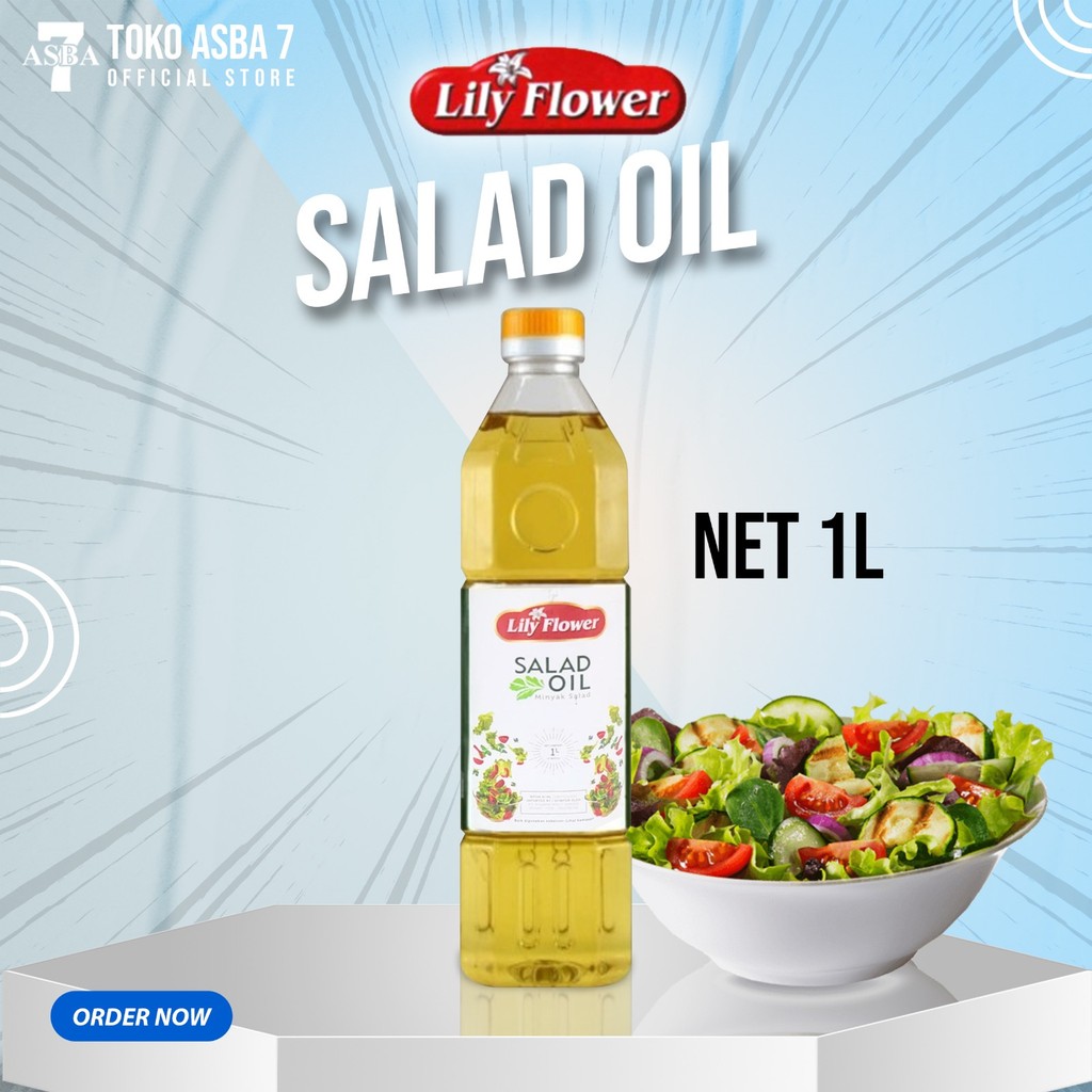 

LILY FLOWER SALAD OIL 1 LTR