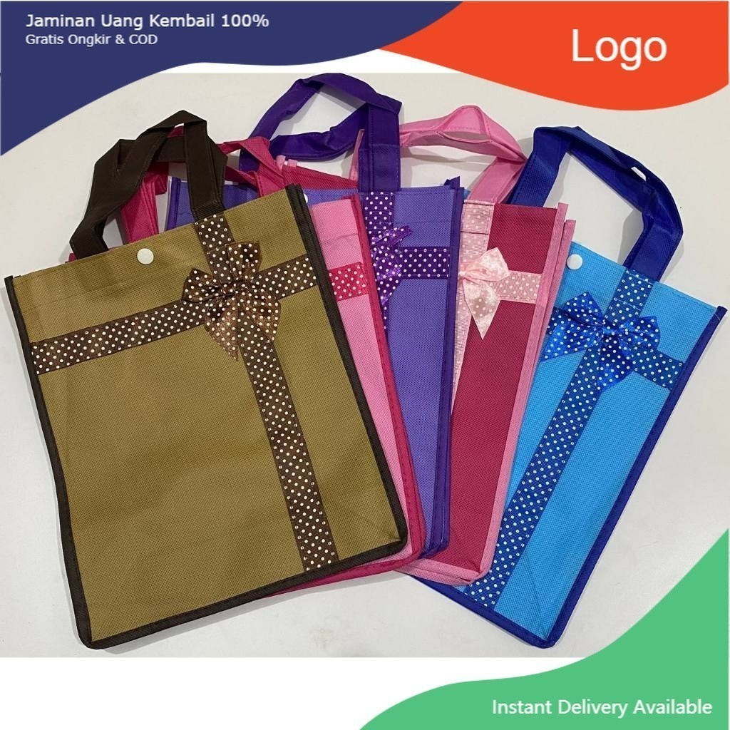 

CelineCheryl Tas Tenteng Pita (K) 24x29x10cm/Tas Kado Pesta Pekanbaru