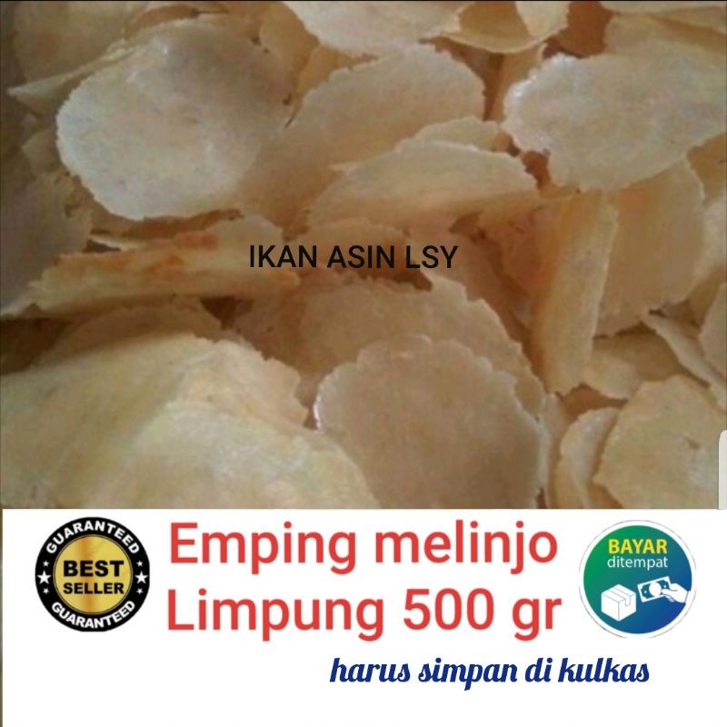 

emping melinjo limpung super 500gr