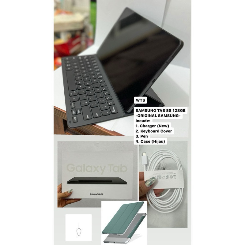 (Second Original SAMSUNG) TAB SAMSUNG S8 128 GB | TABLET SAMSUNG S8 ORIGINAL