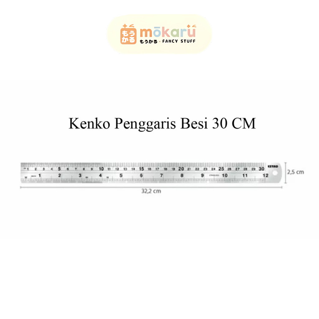 

Kenko Penggaris Besi 30cm