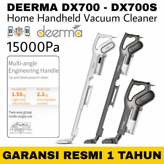 DEERMA DX700 DX700S - Home Handheld Vacuum Cleaner - DX700