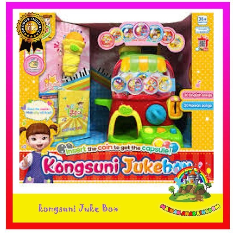 Kongsuni Juke Box Mainan Karaoke