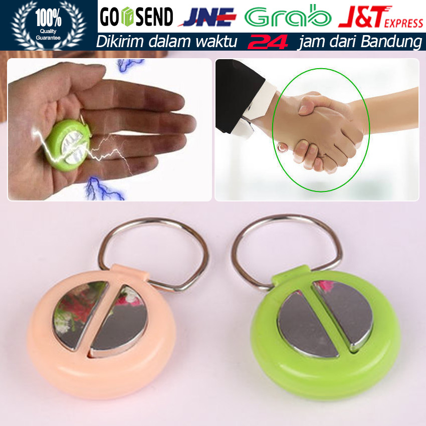 Hand Buzzer Electric Shock / Alat Prank Salaman Setrum / Mainan Sulap Seru untuk Kejutan / Random Co