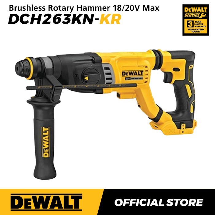 Dewalt Brushless Bor Beton 18/20V Max DCH263KN-KR (Unit Only)