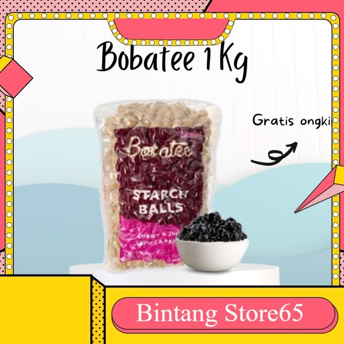 

tapioca pearl bobatee 1kg