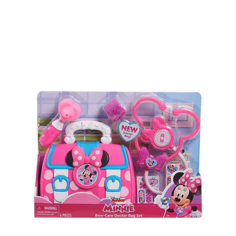 Just Play Disney Junior Minnie Mouse Bow-Care Doctor Bag Set - JPY88093