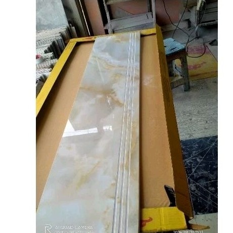 GRANIT PIJAKAN TANGGA MOTIF MARMER STEPNOSING 30X90 30X100 30X120 LIST PLINT KERAMIK TANGGA
