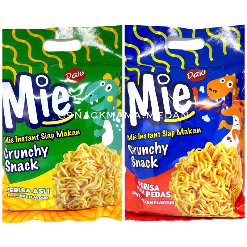 

DALU MIE INSTANT SIAP MAKAN 180GR ISI 10PCS / CRUNCHY SNACK INSTAN