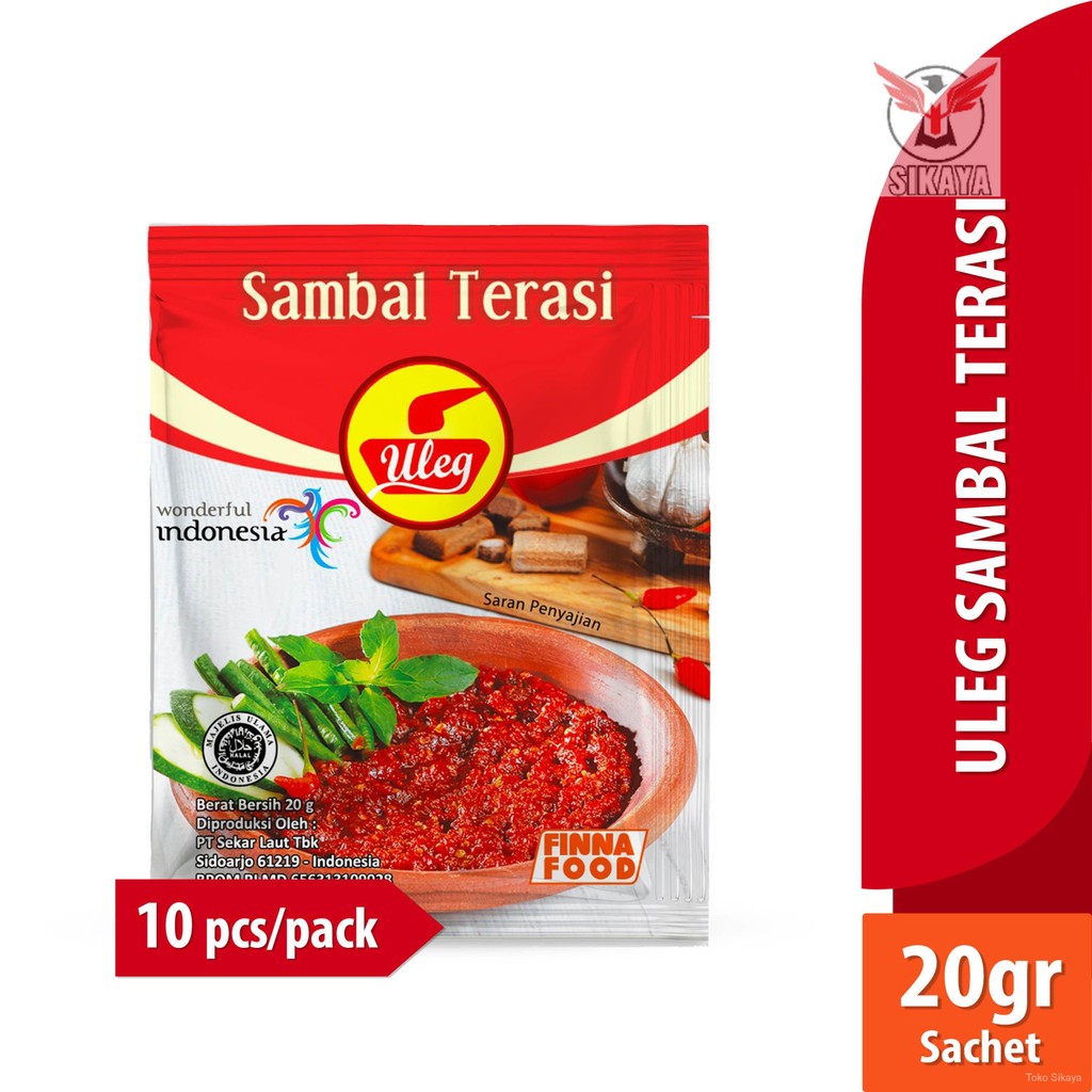 

ULEG SAMBAL TERASI FINNA (10pcs/PACK)