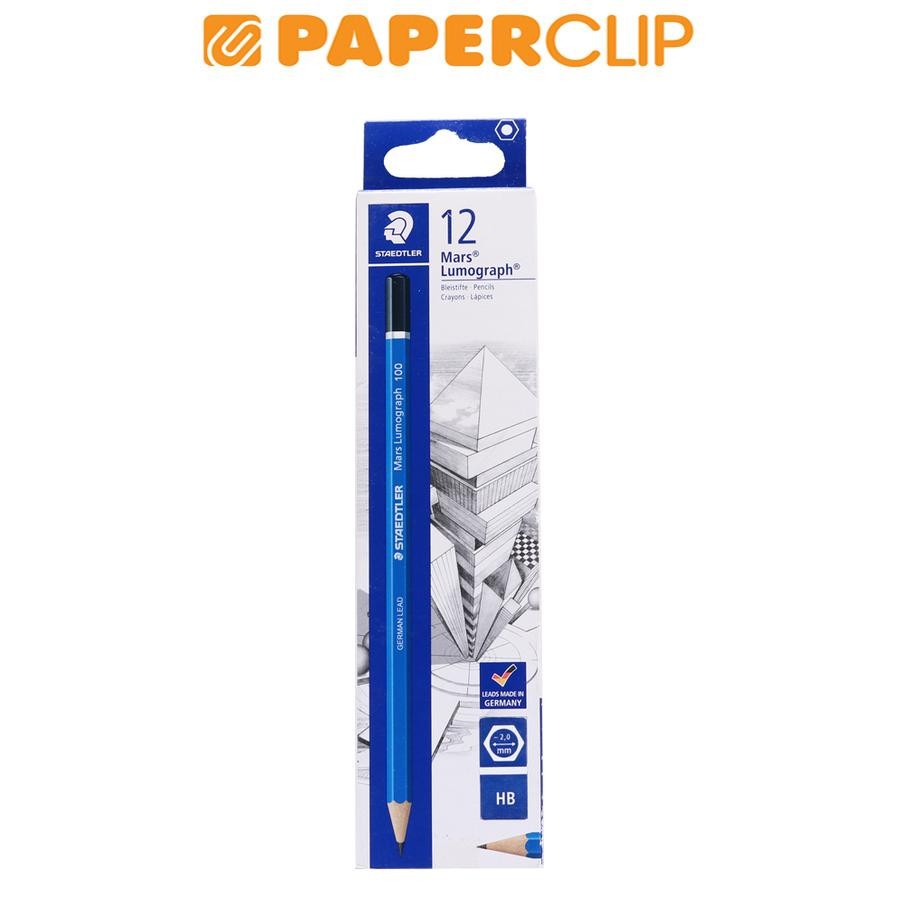 

PENSIL KAYU STAEDTLER MARS LUMOGRAPH 100 HB 12