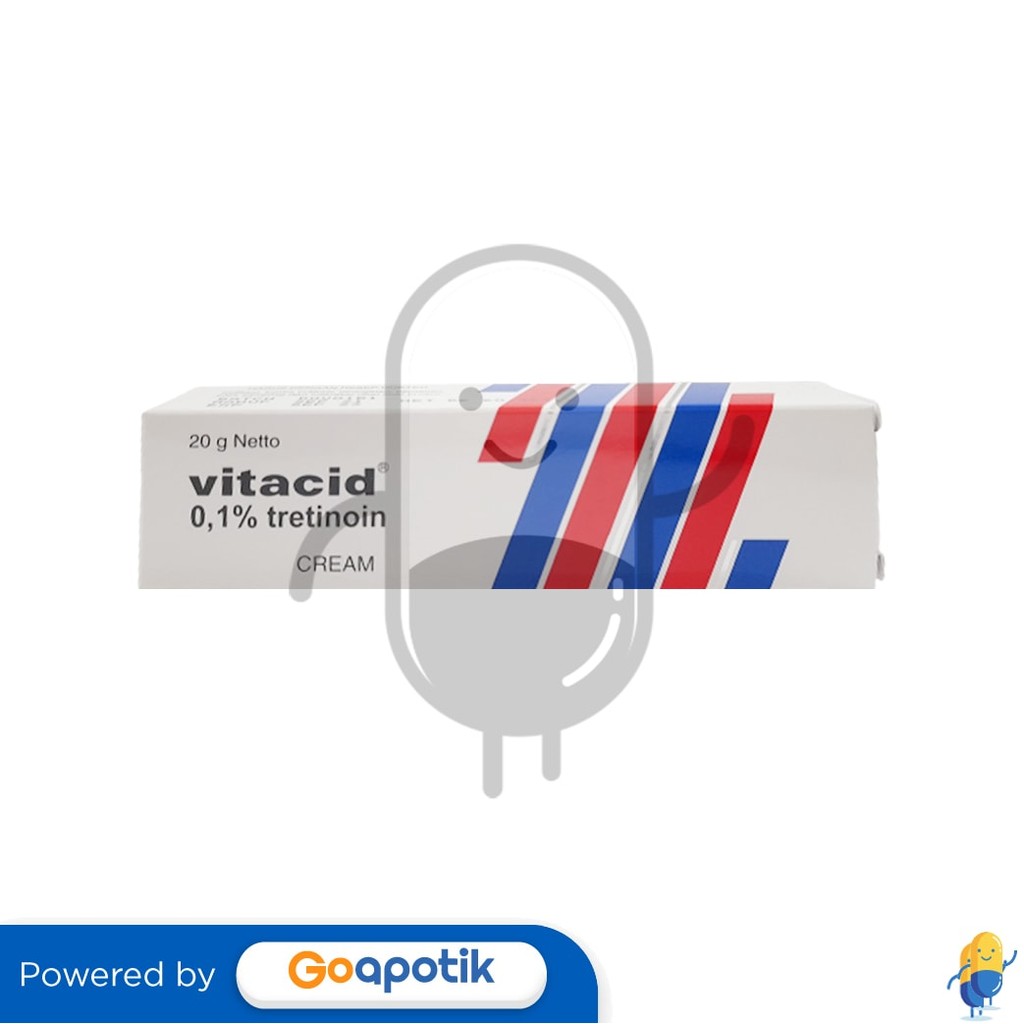 Vitacid 0.1% Krim 20 Gram