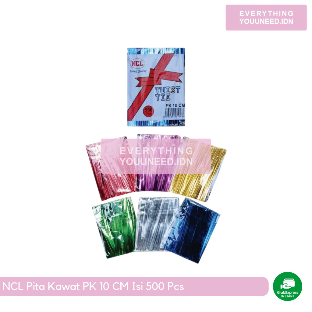 

NCL Pita Kawat Metalik Souvenir 10cm
