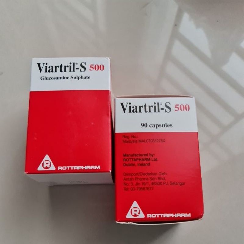 MOOMBABY [READY] Viartril S 500 Viatril capsule isi 90 tabs EXP 2026