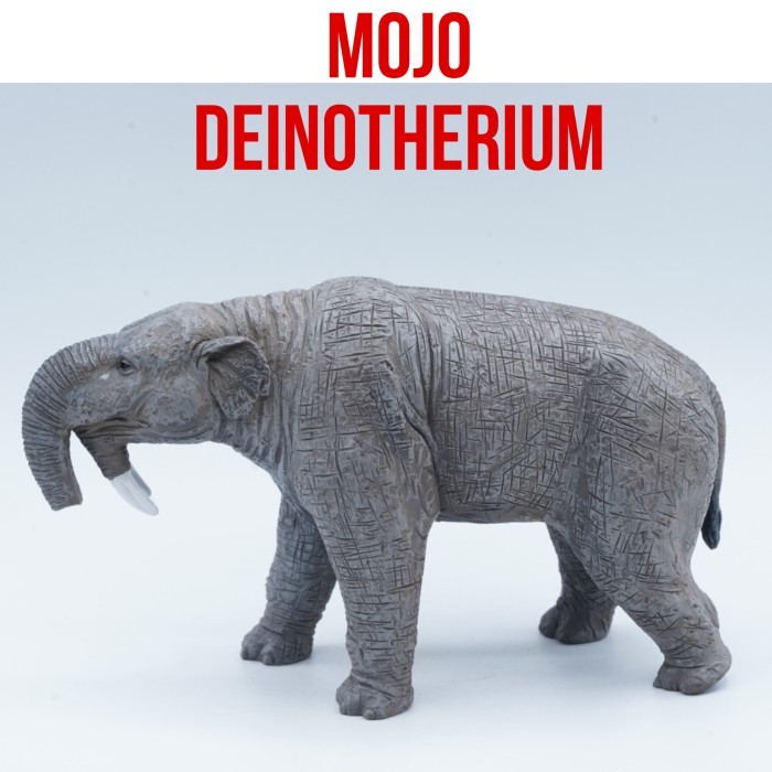 Mojo 387154 Deinotherium Gajah Purba Realistic Prehistoric Extinct Animal Collection Hand Painted To