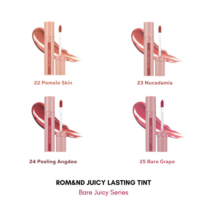 ROMAND - NEW ARRIVAL Juicy Lasting Tint (4 Colors) Bare Juicy - 22 Pomelo Skin