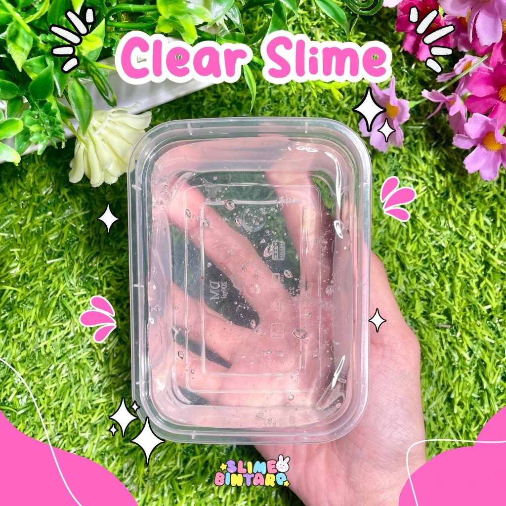 PALASTONESHOP Slime Clear || Clear Slime By SLIME Bintaro ||
