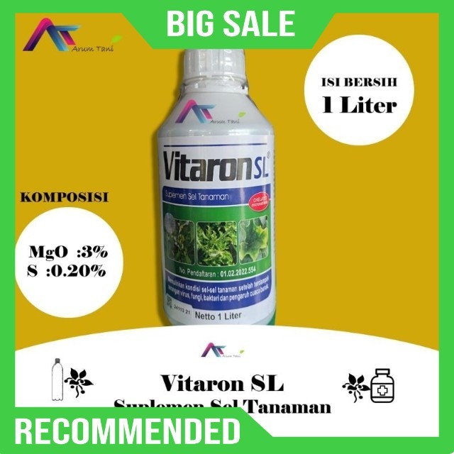 VITARON SL 1 LT Suplemen Sel Tanaman / pupuk daun