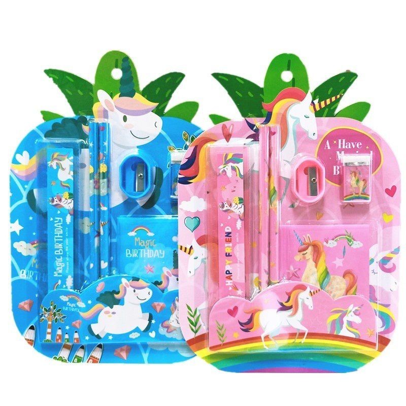 

Set Alat Tulis Anak Isi 6 Paket Stasionery Menarik untuk Hadiah Ulang Tahun - Shopedia Mart