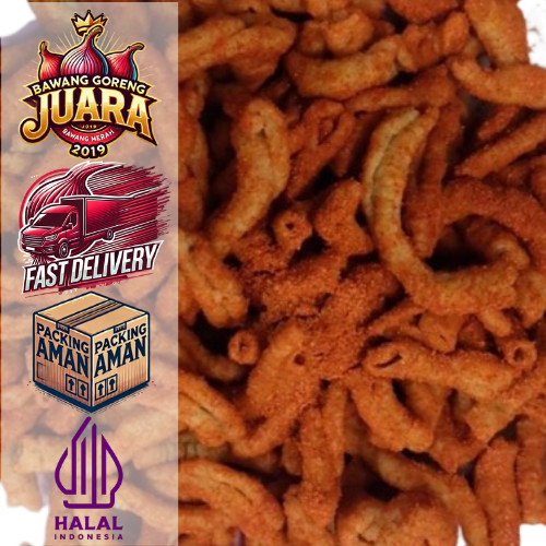 

COD KERIPIK USUS PEDAS 250g Keripik Usus Crispy Usus Kering Usus Crispy Kriuk Cemilan Terlaris
