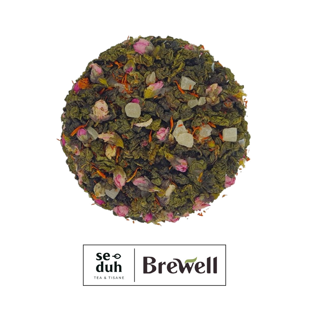 

PEACH DELIGHT Tea Blend - Milky Oolong with Peach and Flowers - 1 kg