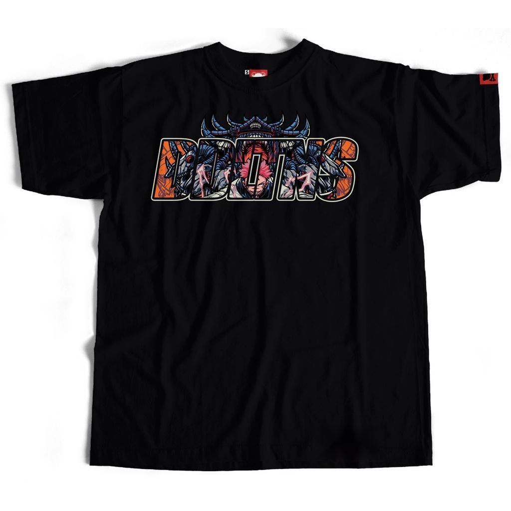 【COD】Fashion oversize philipp plein harga T-shirt anime philipp plein harga inspired tee typo Sukuna