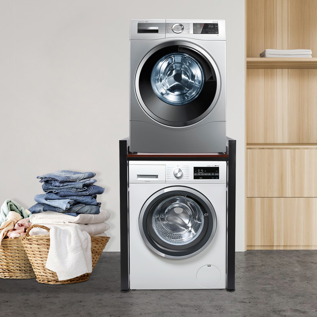 Washer&Dryer Rack, Washer and Dryer Storage Shelf, Organizer Rack for Bathroom Kitchen Easy Installa