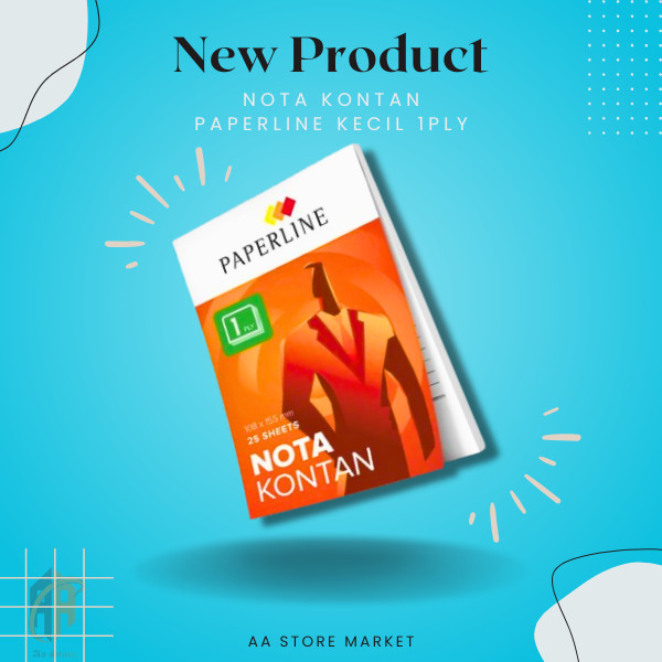 

Nota Kontan Paperline Kecil 1ply / ( 1pak/10buku)