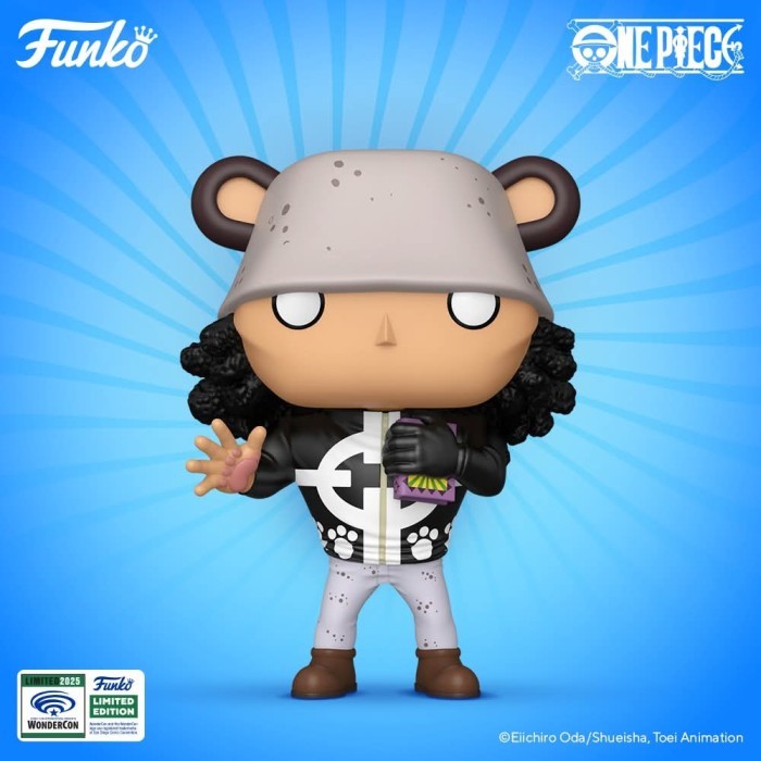ORIGINAL Funko Pop One Piece Bartholomew Kuma Wondercon 2025 Figure