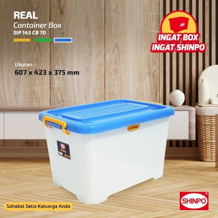 

container box shinpo real cb 70 Liter sip 143