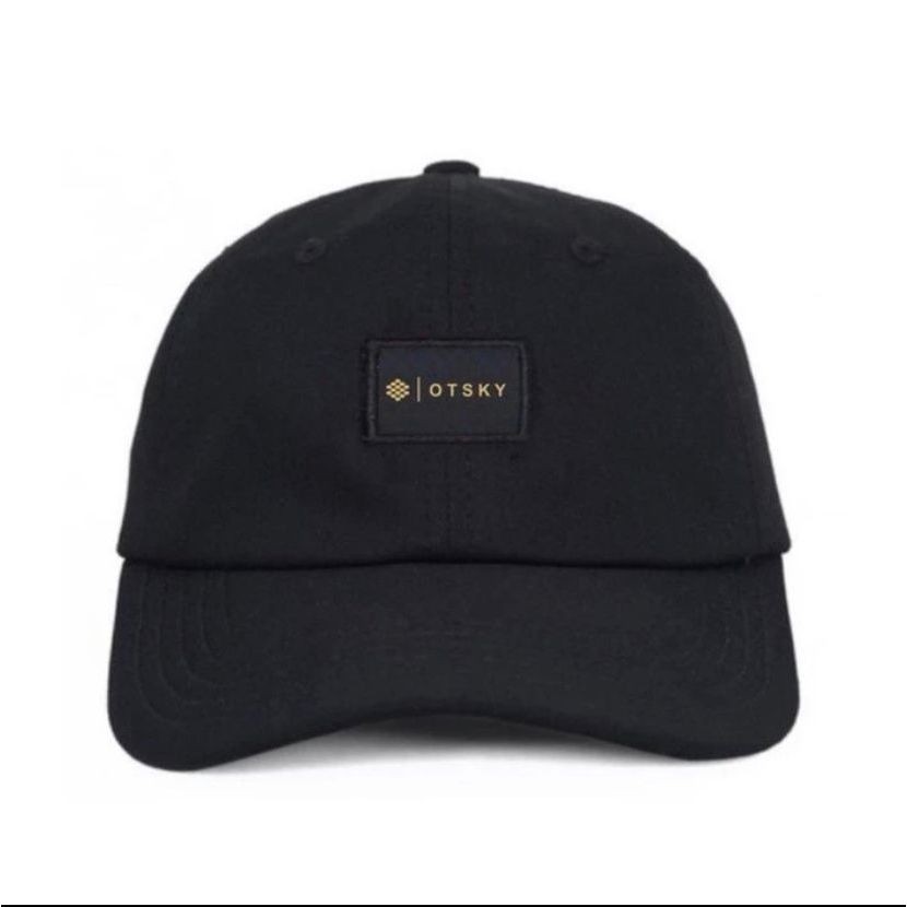 Topi Baseball Pria Polo cap Logo Gold Otsky Bordir