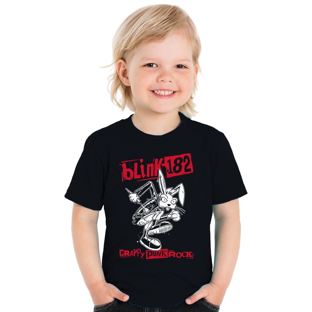 Kaos musik band blink 182 series kids t shirt