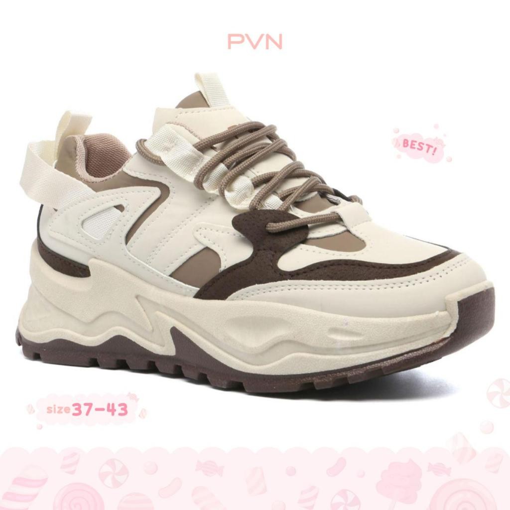 PVN Jeonghan Sepatu Sneakers Wanita Sport Shoes 605