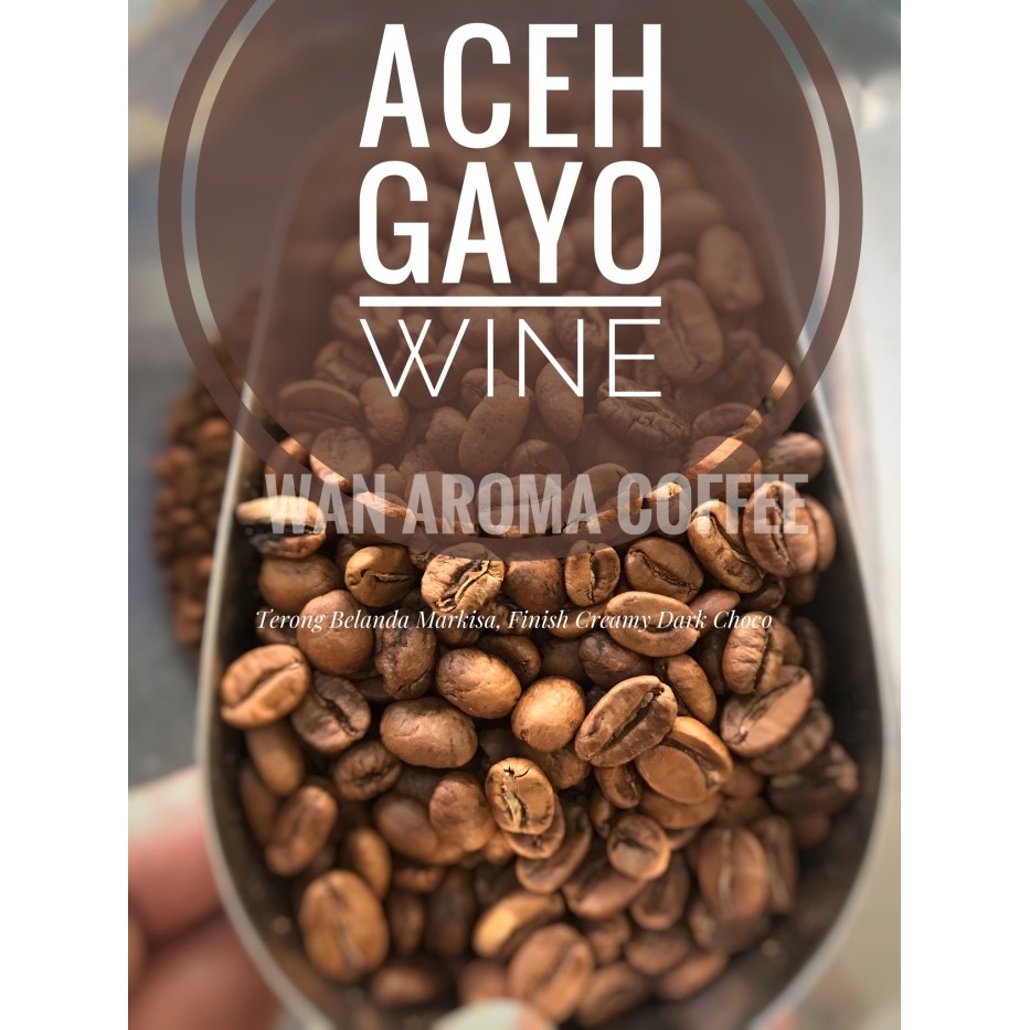 

Arabica Gayo Wine ORIGINAL 250 gr - Aroma Buah Alami - Grade 1 Coffee