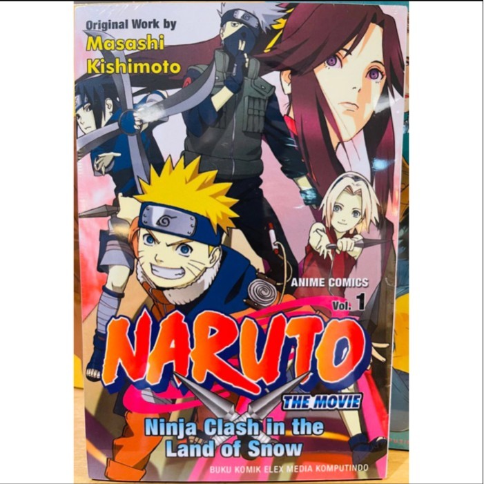 naruto the movie ninja clash in the land of snow volume 1 Anime Komik Manga
