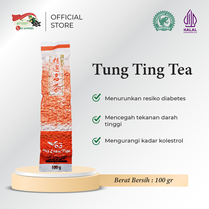 

Teh 63 Tung Ting Natural 100 Gram Teh Kesehatan Mengurangi Diabetes Kolesterol dan Darah Tinggi