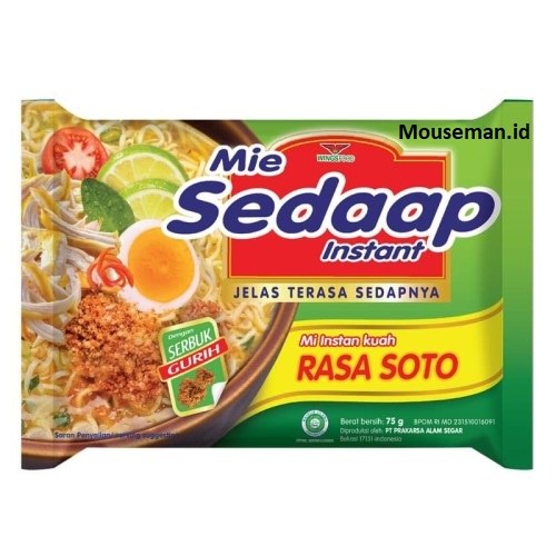 

Mie Sedaap Instant Mi Kuah Rasa Soto